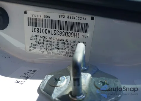 1996 Honda Accord Lx/Ex from USA, damaged, VIN 1HGCD5632TA001831